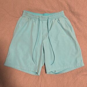 lululemon teal swim trunks